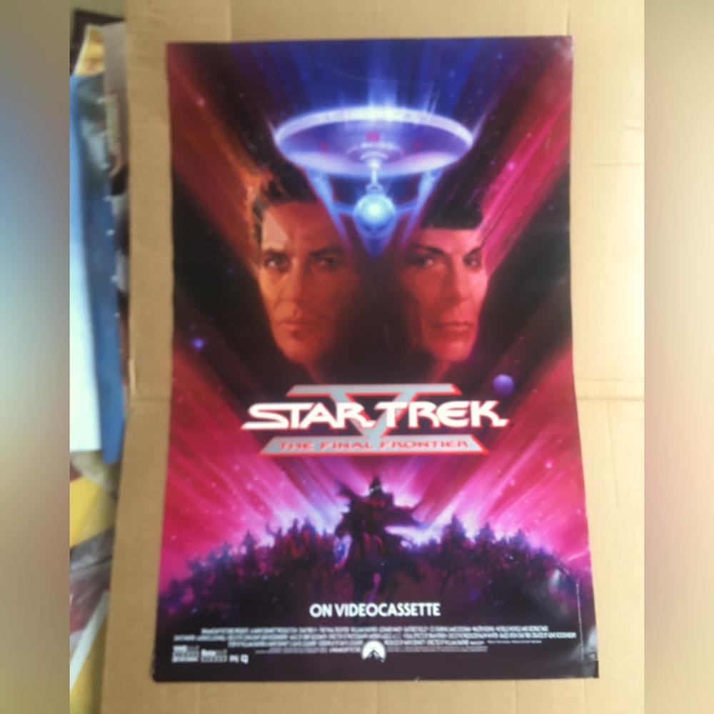 Vintage Star Trek poster